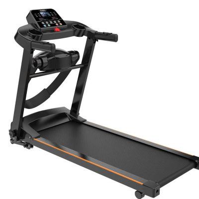 China Foldable Home Fitness Multifunctional Audio Silent Equipment Folding Sports Use Home Walking Treadmill for sale