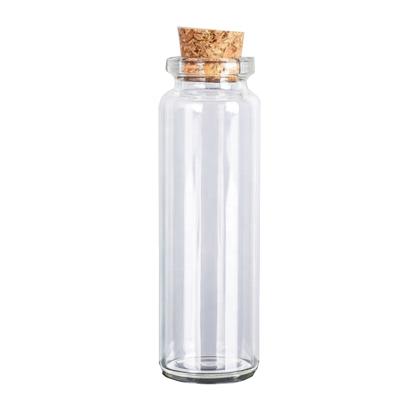 China Gift & Craft Beach Wishing Bottle 1ml Mini Glass Bottle With Cork Stopper for sale