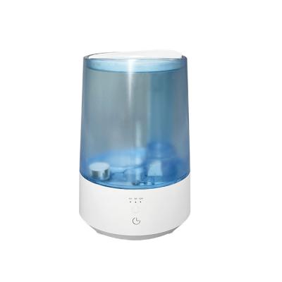 China 2021 Convenient Home Bedroom Portable Silent Cool Mist Top Filled Ultrasonic Air Humidifier for sale