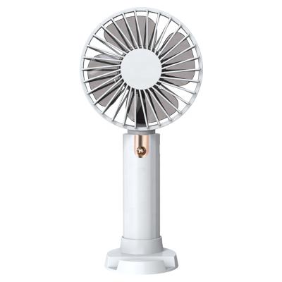 China Hang Using Neck / Three Gears / Low Noise Design Small Mini Summer Air Cooler Fan Handheld Portable Standing Desk Custom Operation F18-0019 New for sale