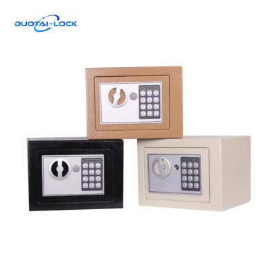 China New Fashion Luxury Home Documents Contract Mini Bank Office Hotel Digital Safe Box for sale