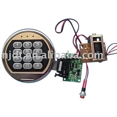 China gun safe lock around steel kepad solenoid detachment for sale