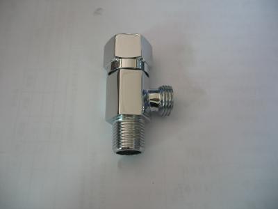 China Resistance Costing Slow Open Brass Angle Valves With Chrome Plated for sale