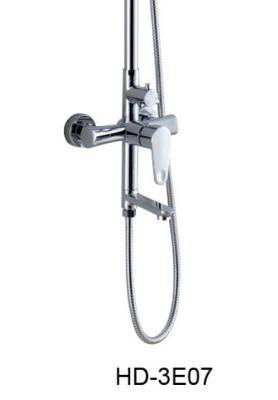 China Chrome Plated Single Lever Bath Rain Shower Mixer Taps With 8