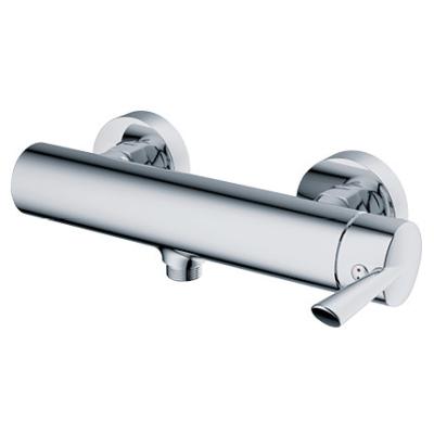 China Single Lever Double Holes Solid Brass Bath Shower Mixer Taps For Hotel Bathroom for sale