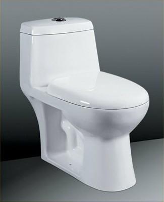 Cina Articoli sanitari fissi, cinghia 300mm della toilette di un pezzo del WC del sifone in vendita