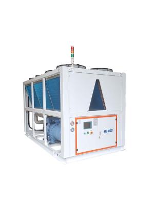 China Semi Hermetic Air Cooled Scroll Chiller 150HP 270Kw/Hr Air Cooled Chiller Unit for sale