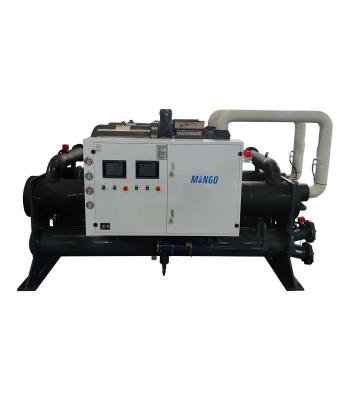 China ISO Water Cooled Scroll Chiller 1100HP 1100KW/Hr 189.2m3/H Circulation Flow Dual Circuit for sale