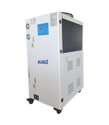 China 2 Inlet 2 Outlet Energy Efficient Chiller Air Cooled 36HP High Cooling Capacity for sale