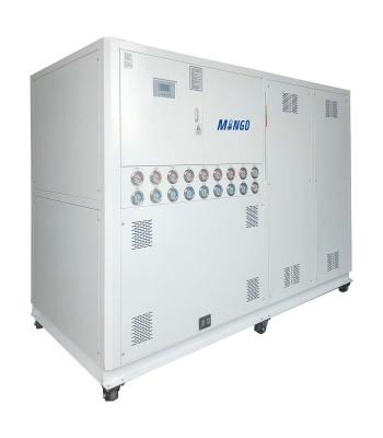 China Industrial Water Cooled Chiller Unit 80HP 90KW/Hr With Hermetic Compressor for sale