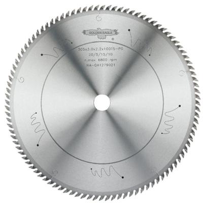 China 16-Inch 120T Golden Eagle Plexiglass Saw Circular Saw Blade For Wood 25.4mm Hole (please see below listing) for sale