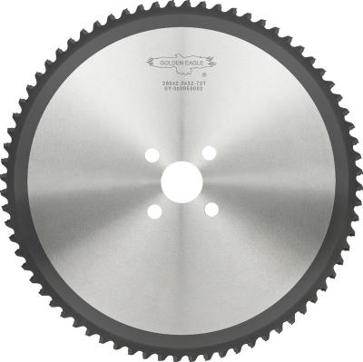 China 250mm 100T 120T Eagle Metal Cutting (PVD Coating) Golden CTT Saw Blade 32/40 Cold Hole (please see below listing) for sale