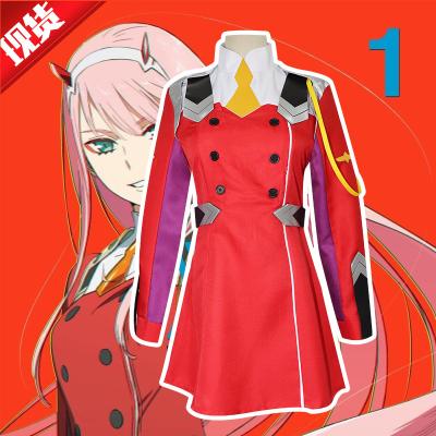 China Vintage 02 Zero Two Cosplay costume DADDY in the FRANXX Cosplay DFXX women costume full sets dress for sale