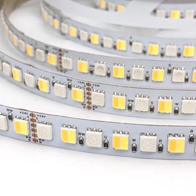 China Project led strip light 5meter 24volt rgbw cct for sale