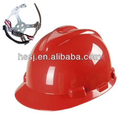 China 2016 American V-guard PE Helmet V-pattern Best Selling Safety Plastic Construction Safety Helmet Plastic Electric Safety Helmet for sale