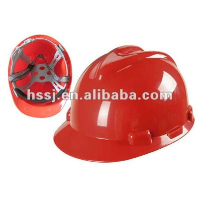 China Construction Material PP Safety Helmet, Chinstrap And Specification Parts for sale