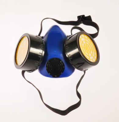 China Portable Half Face Filter Half Face Respirator Gas Mask Dual Design Filter for sale