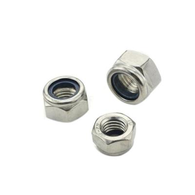 China DIN985 DIN982 Retail Industry Galvanized Nylon Lock Nut for sale