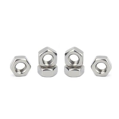 China Heavy Industry Factory Wholesale 304 Stainless Steel Hex Nut M1.6M2M3M4M5M6 - M33 for sale