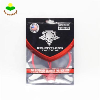 China Plastic Side Barrier Zip Lock Three Seal Bag With Own Logo for sale