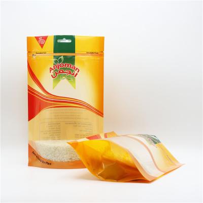 China Eco Friendly Barrier Zipper Heat Sealable Plastic Bag Food Packaging Stand Up Pouch for sale