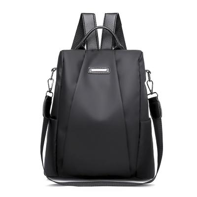 China High Quality Women Shoulder Bag Black Women Travel Anti Theft Oxford Cloth Laptop Backpack For School for sale