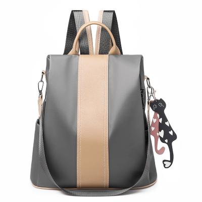 China Lady Backpack Fashion Horse Bag Vintage Shoulder Teen Backpack Nylon Waterproof Crazy Leather Casual Handbag For Girl for sale