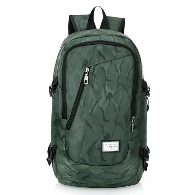 China 2021 New Fashion USB Large Capacity Computer Backpack Canvas School Backpack Waterproof Colorful Laptop Backpack for sale