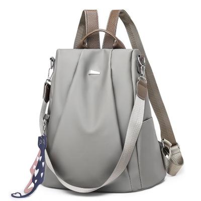 China Large Ladies Handbag Fashion Casual Ladies Backpack Travel Backpack Anti-theft Travel Bags for sale