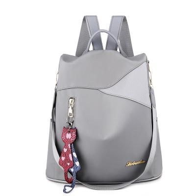 China 2021 ladies bags backpack 2022 new style korean fashion canvas small oxford backpack for sale