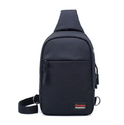 China Customized New Canvas Waterproof Rechargeable Men Shoulder Bag Backpack Sports Outdoor Messenger Bag for sale