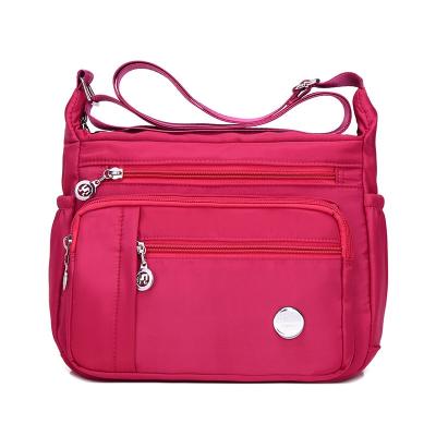 China Waterproof Nylon Bag Handbag Women's Large Capacity Shoulder Bag for sale