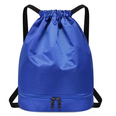 China Wholesale Anti-theft Logo Customize Fordable Yoga Gym Fitness Bags Travel Exercising Bag With Storage Bag for sale