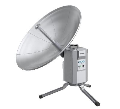 China Motorized Ku band to drive far satellite terminal with battery inside BWP800X for sale