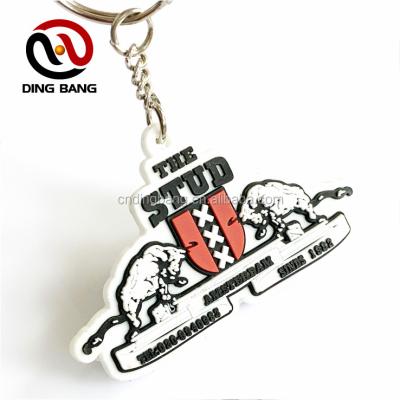 China Silicone Rubber Key Chain 3D Rubber Key Chain 3D PVC Soft Key Chain for sale