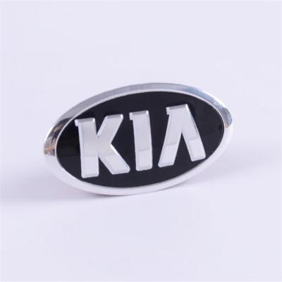 China Fashion Waterproof Professional Automobile Decoration Use Fast Delivery Custom Logo 3D Chrome Plastic Nameplate for sale