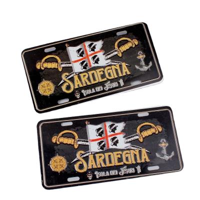 China Aluminum Custom High Quality Cheap Embroidered DB Car Number for sale