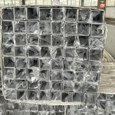 China 304 Stainless Steel Square Tube 40*40*1.0mm Square Tube Silver Glossy Surface For Building Structures for sale