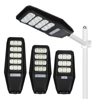 China Hot Selling ROAD Smd Ip65 Waterproof 100w 200w 300w Integrated All In One Solar Led Street Light for sale