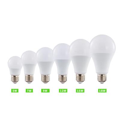 China Residential High Bright Household E27 Screw Down Constant Current LED Plastic Coated Aluminum Bulb for sale