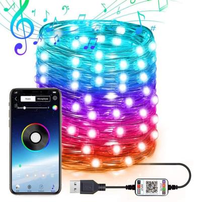 China Good Quality Decoration LED 5 Light 10 Meters Smart RGB Rgbic Luces Led Light Strip Colorful for sale