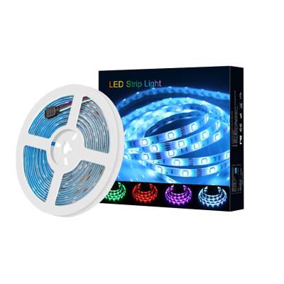 China Main Adapter 5050 100M 60LED 150LED 12V RGB LED Power Residential IP20 44 IR Remote Control Strip for sale