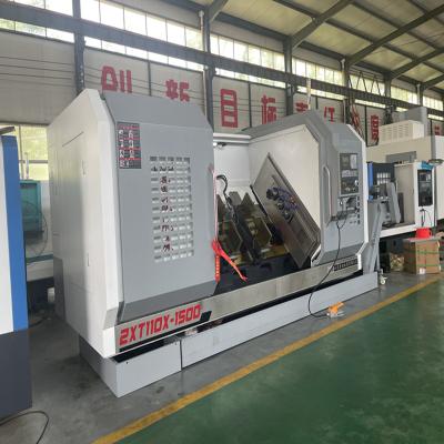 China Factory inclined milling machine used for metal machined parts for sale