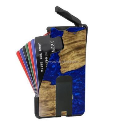 China High Quality Cheap Wholesale Custom RFID Mens Money Clip Wallet, Credit Card Holder for sale