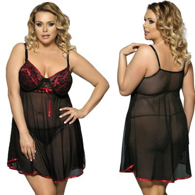 China European Style European Overalls Plus Size Large Size Suspender Sexy Skirt Pajamas 200kg Sexy Lingerie Underwear for sale