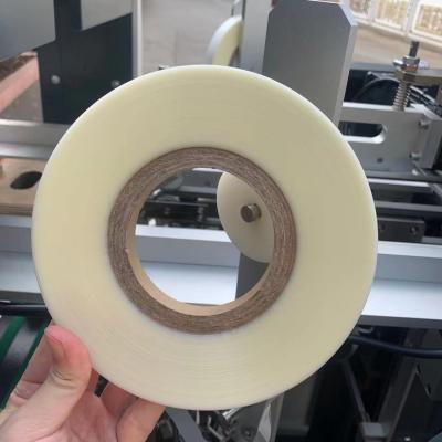 China Plastic Hot Melt Seam Seal Tape Watch Cosmetic Box Corner Pasting for sale