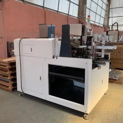 China Paper Corner Taping Machine 75pcs/min Moon Cake Box Making Machine for sale