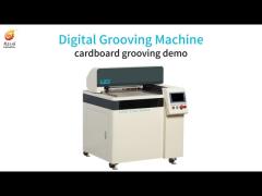 Automatic Digital Carton Paper Cardboard Grooving Machine