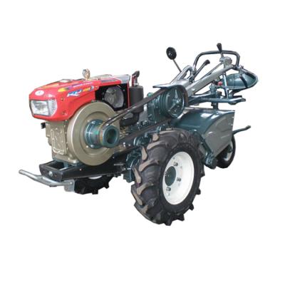 China Hot Sale Farms Mini Hand 12 Hp Two Wheel Tractor Agriculture Farm Walking Tractors for sale