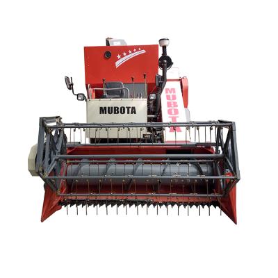 China 4LZ-2.2 Self-Leveling Rice Combine Harvester And Portable Harvester for sale